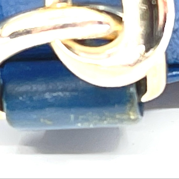 Rebecca Minkoff Mini MAC Chain Strap Crossbody Blu - Picture 6 of 12